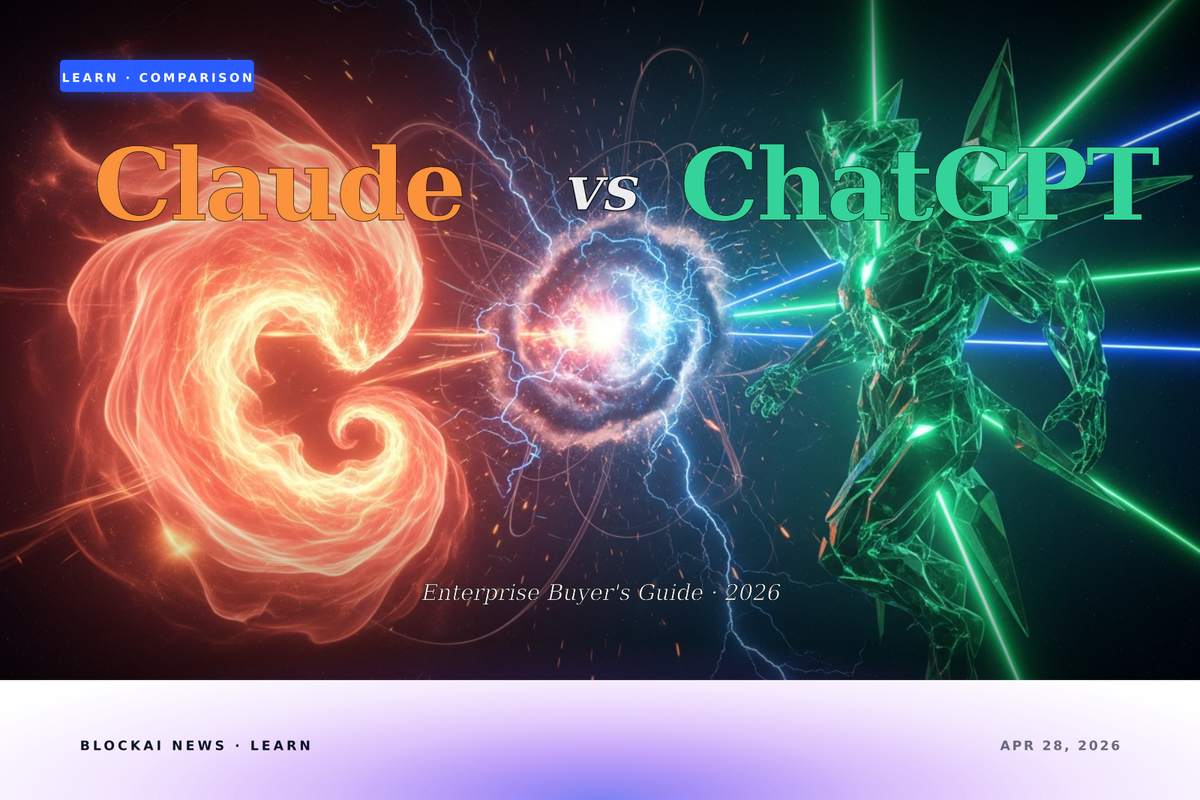 Claude vs ChatGPT 2026 enterprise buyer comparison cover with pricing and agent stack stats