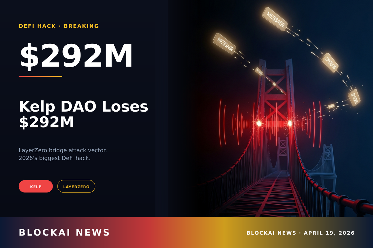 Kelp DAO Loses $292M in 2026's Biggest DeFi Hack — How LayerZero's Bridge Became the Attack Vector