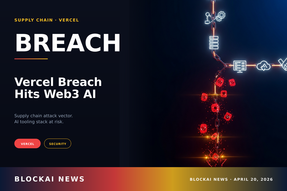 Vercel Breach Exposes Web3's Hidden Attack Surface — How an AI Tool Brought Down a $9.3B Platform
