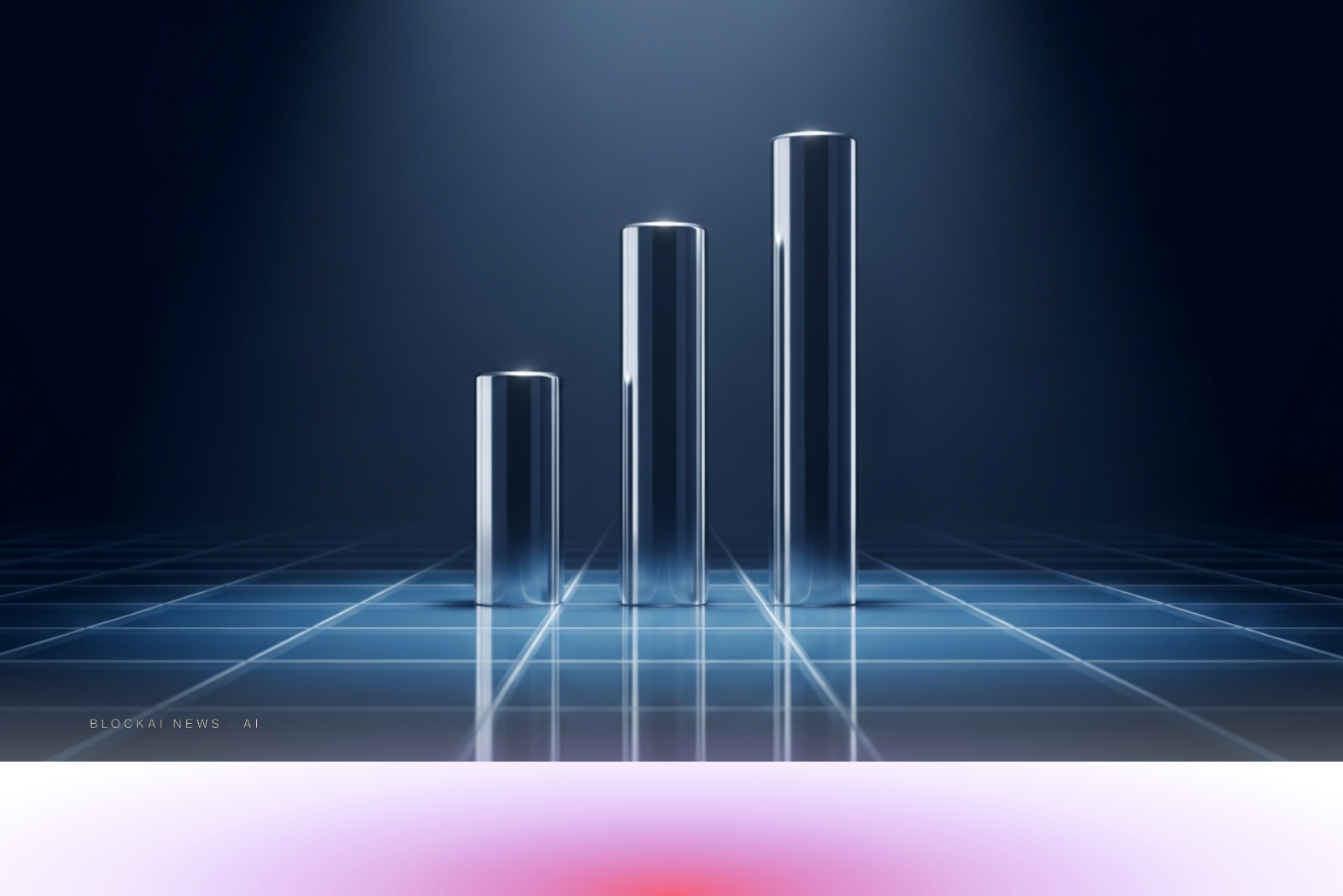 Abstract sapphire-cyan gradient suggesting a regulated trading floor lit up with three competing prediction-market venues.