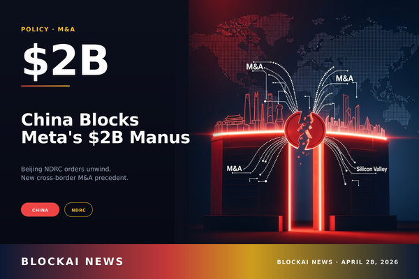 Editor Pick cover — China blocks Meta-Manus $2B AI acquisition NDRC