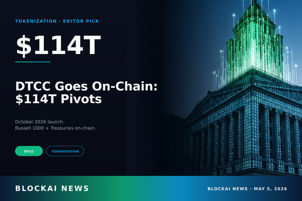 Wall Street's Tokenization Moment: What DTCC's 2026 Launch Means for the Next 18 Months