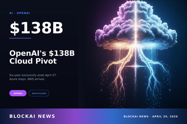 OpenAI's Great Rebalancing: $138B, Two Clouds, and the End of the Microsoft Era
